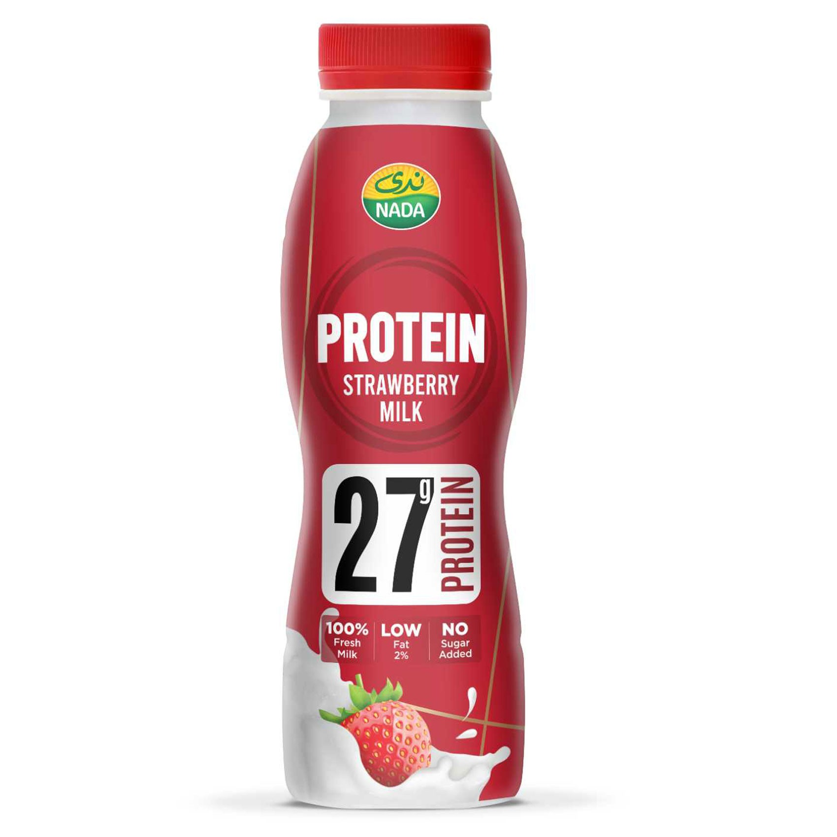 Nada Fresh 27g Protein Strawberry Milk - no added sugar_0