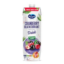 Ocean Spray Long Life Cranberry & Blackcurrant Juice - no added sugar  no artificial colors  no artificial flavors_0