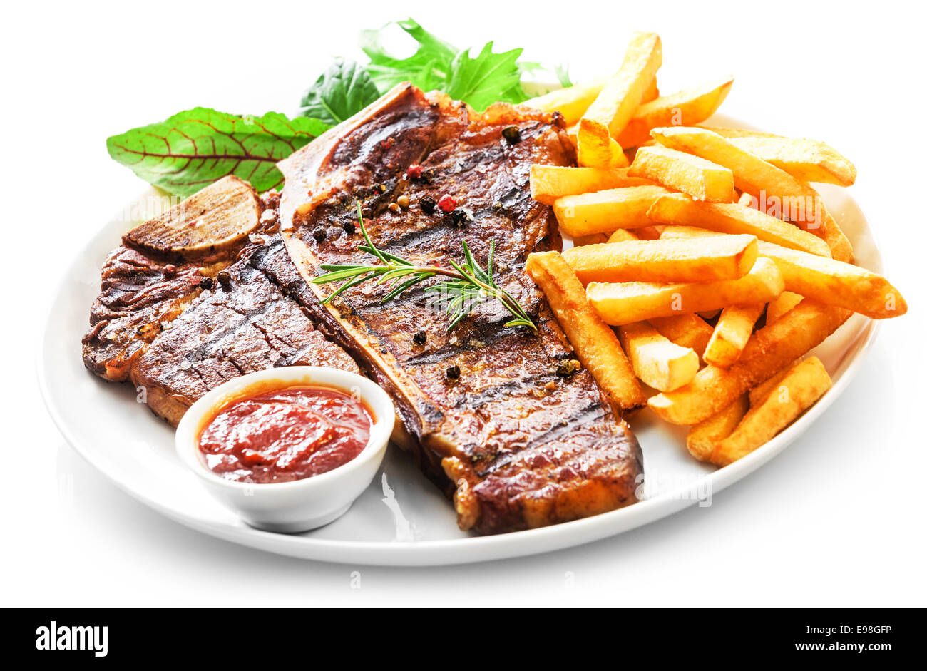 T bone steak Chips _0