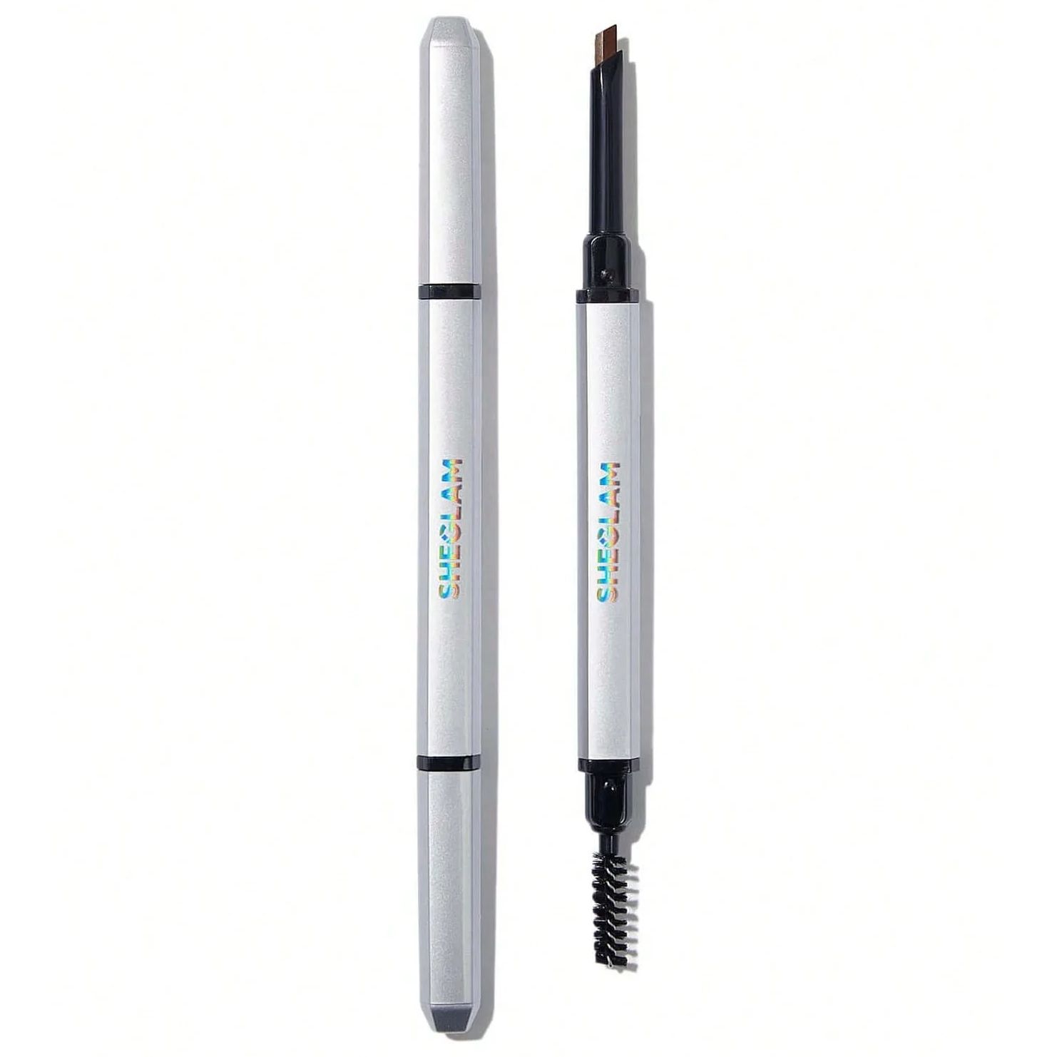 SHEGLAM Dual-Ended Fine Eyebrow Pencil - Dark Brown_0