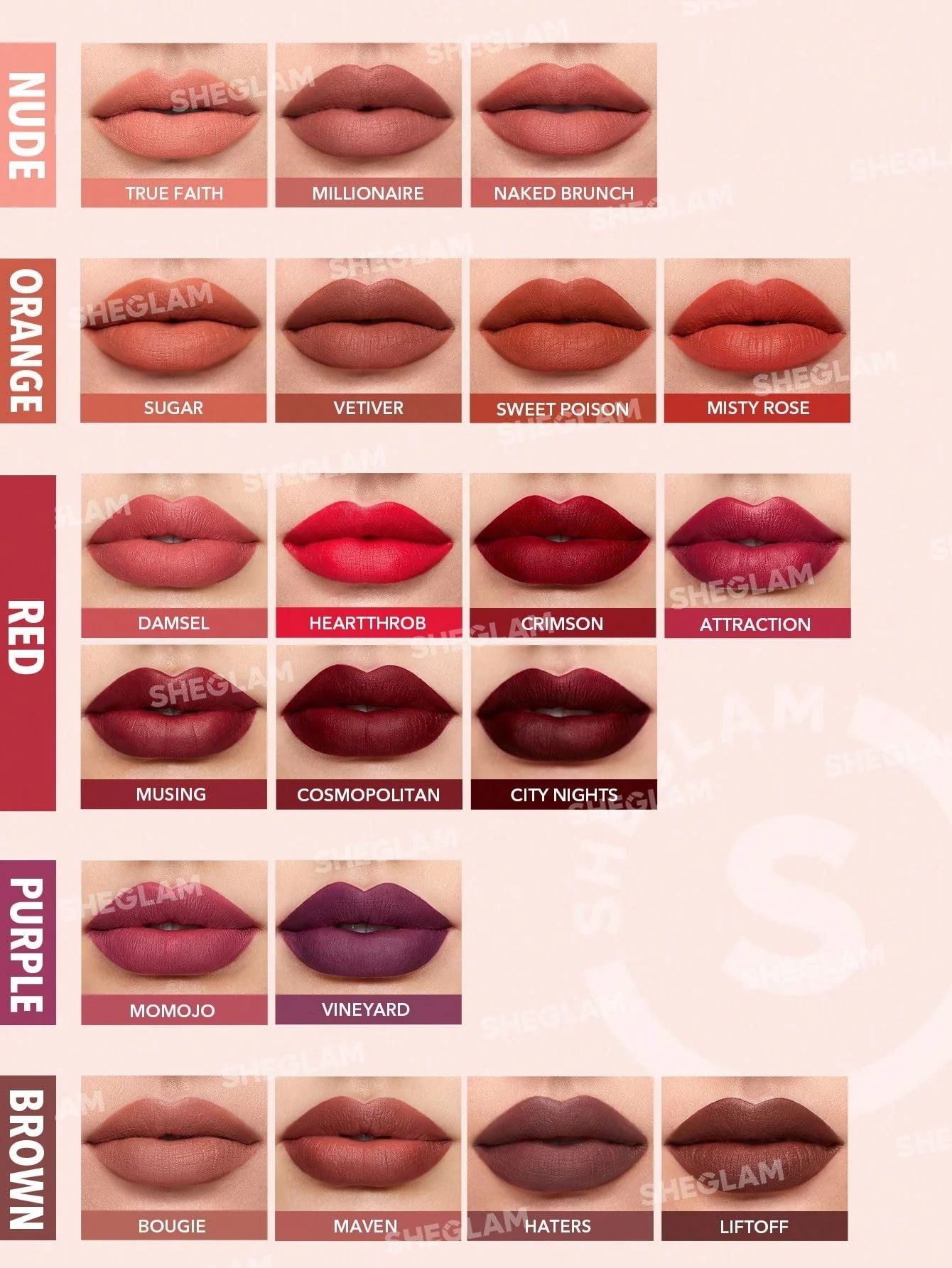 SHEGLAM Matte Allure Liquid Lipstick - Cosmopolitan_2