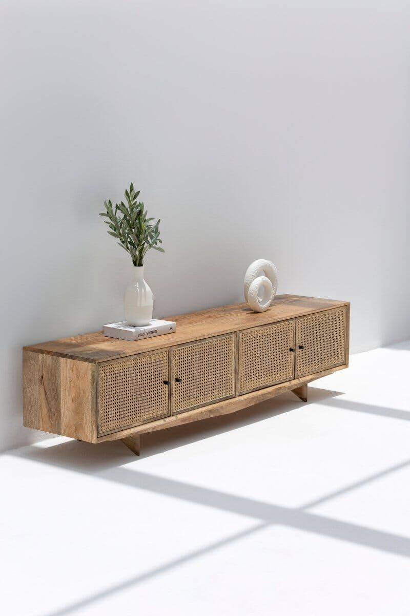 Lisa Rattan Doors Media Console_0