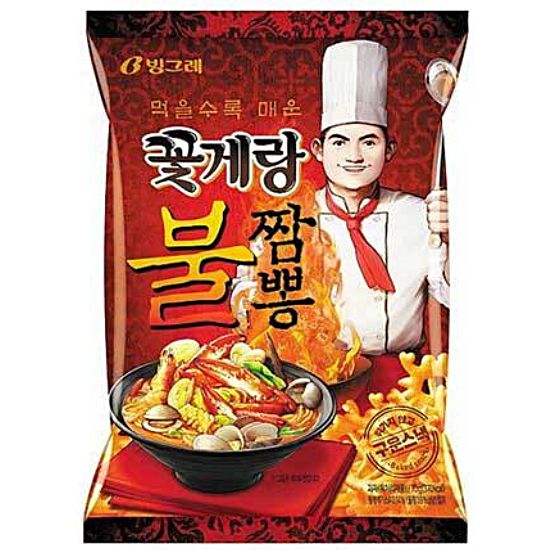 BINGGRAE KKOTGERANG SPICY 70G_0