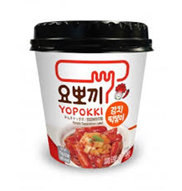 YOPOKKI KIMCHI CUP 120G HALAL_0