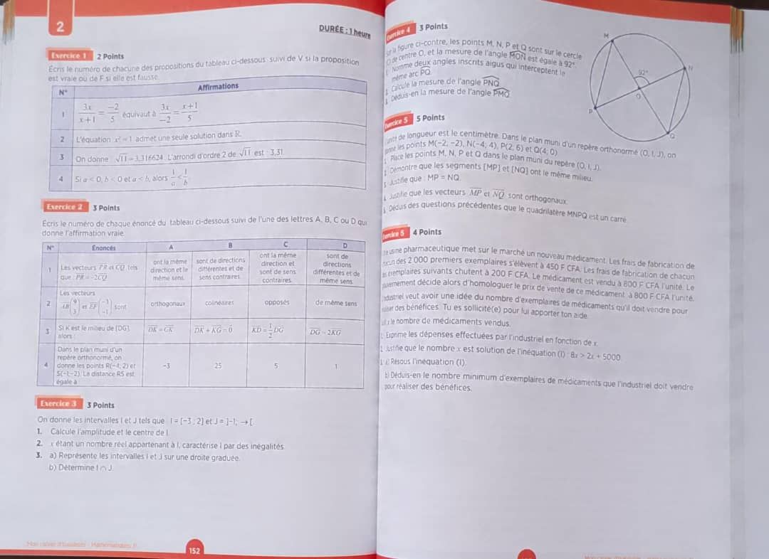 Mathematique / Cahier d’habileté - 3ieme (JD Editions)_2