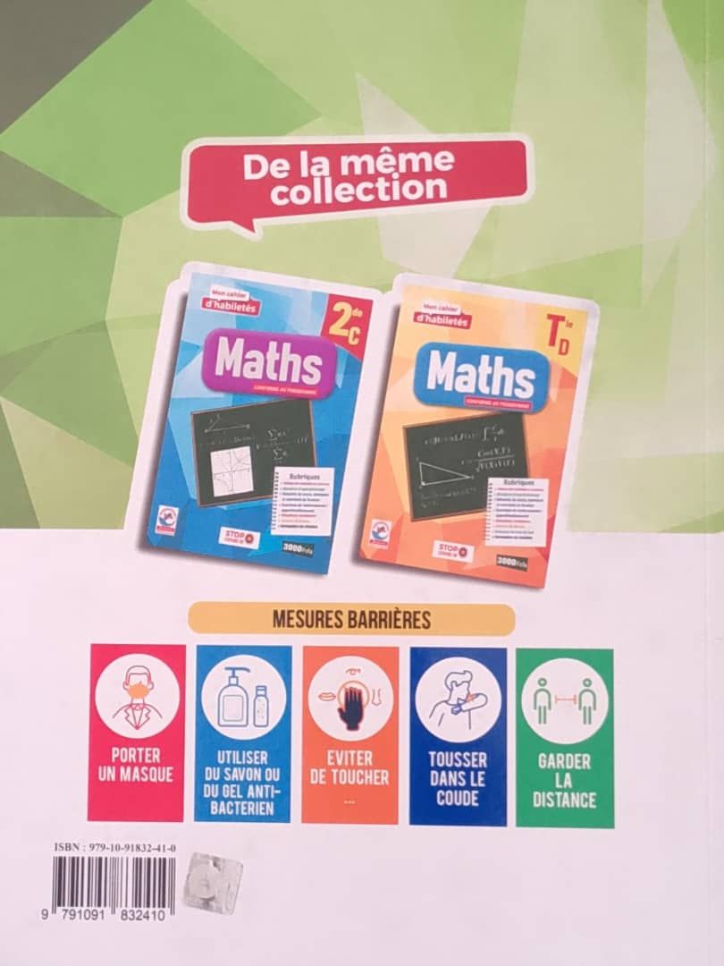 Mathematique / Cahier d’habileté - 2nd A (JD Editions)_1