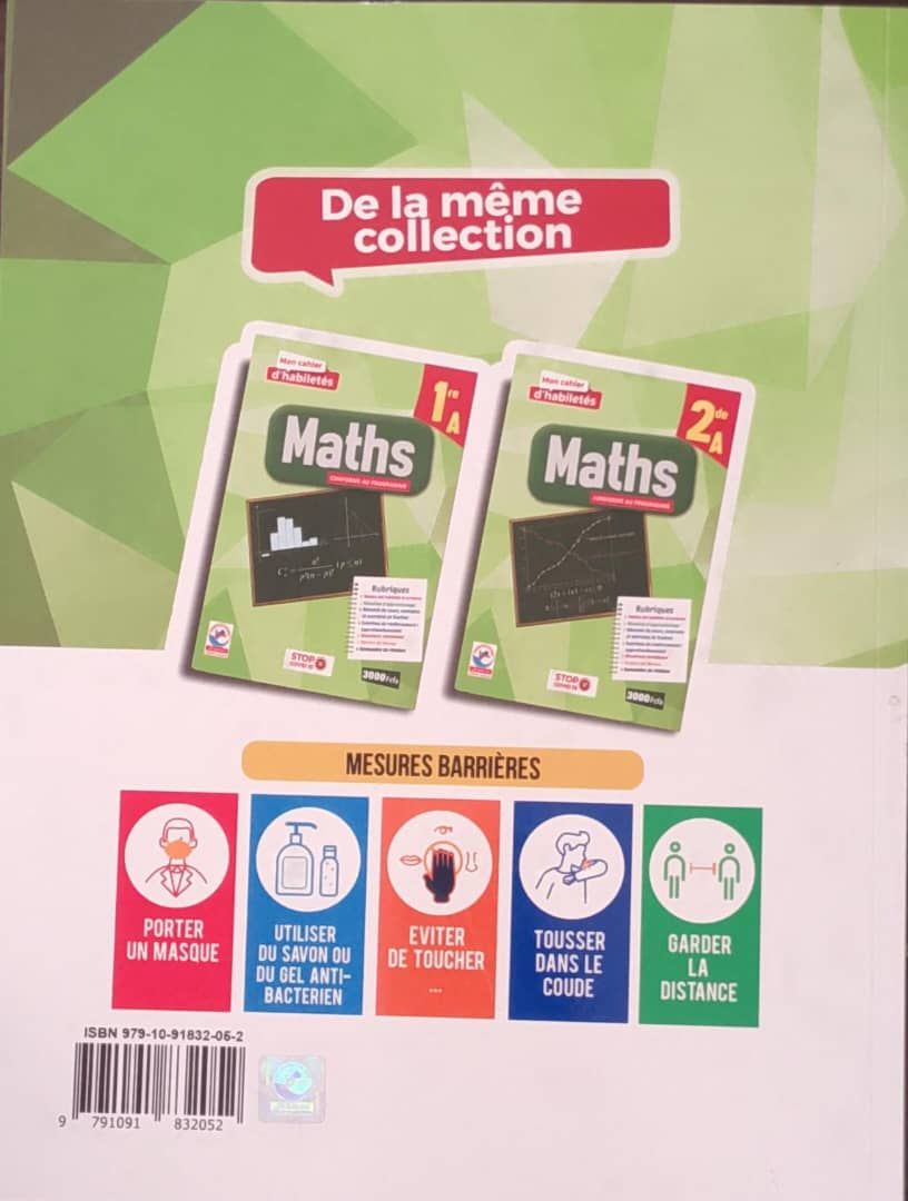 Mathematique / Cahier d’habileté - Tle A (JD Editions)_1