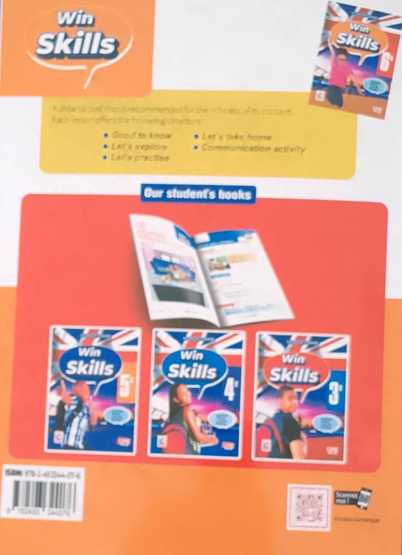 Anglais / Win Skills - 6ieme (JD Editions)_2