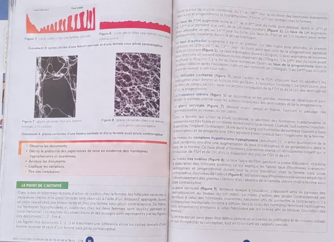 Mon Livre des SVT - 1ere A (JD Editions)_2
