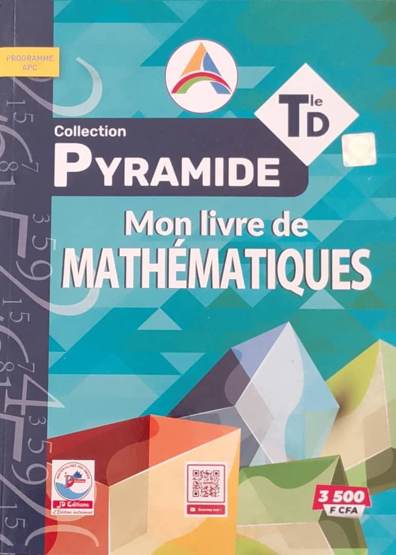 Mon Livre de Mathematique / Collection Pyramide - Tle D (JD Editions)_0