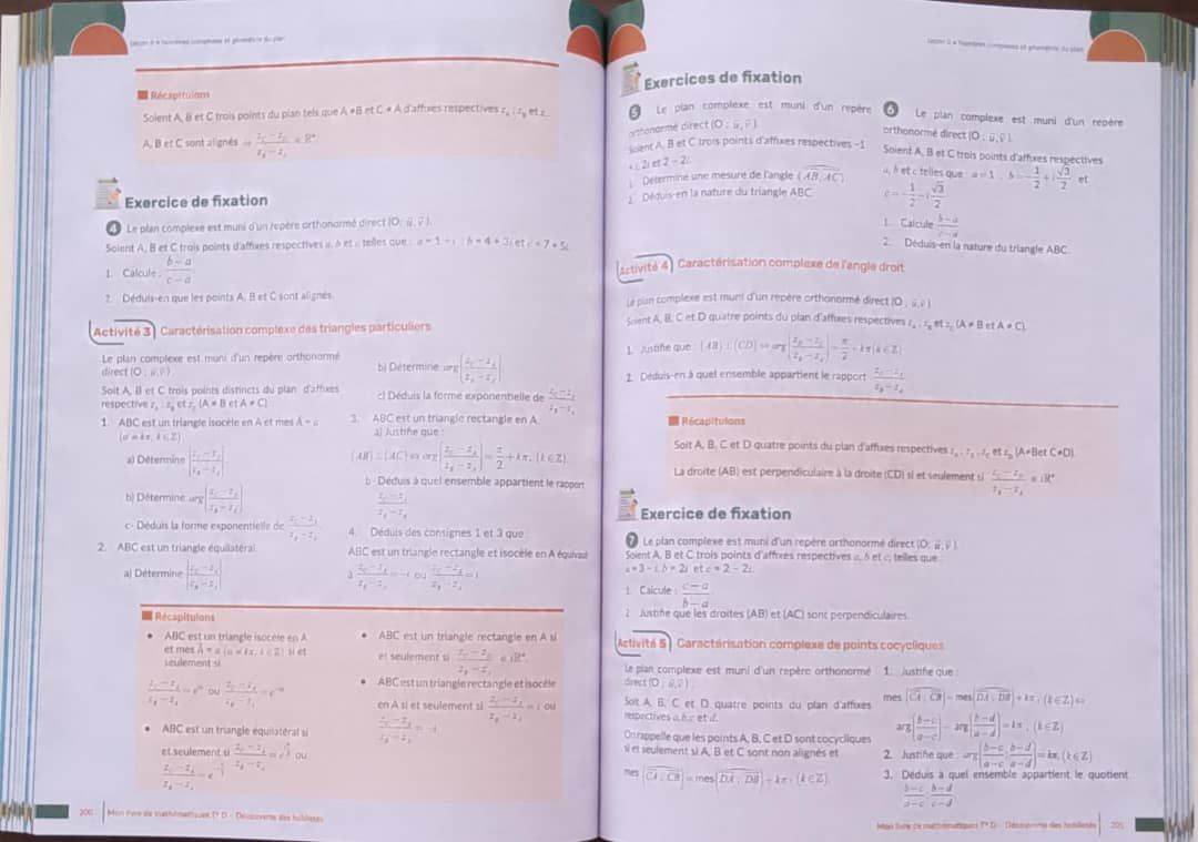Mon Livre de Mathematique / Collection Pyramide - Tle D (JD Editions)_2