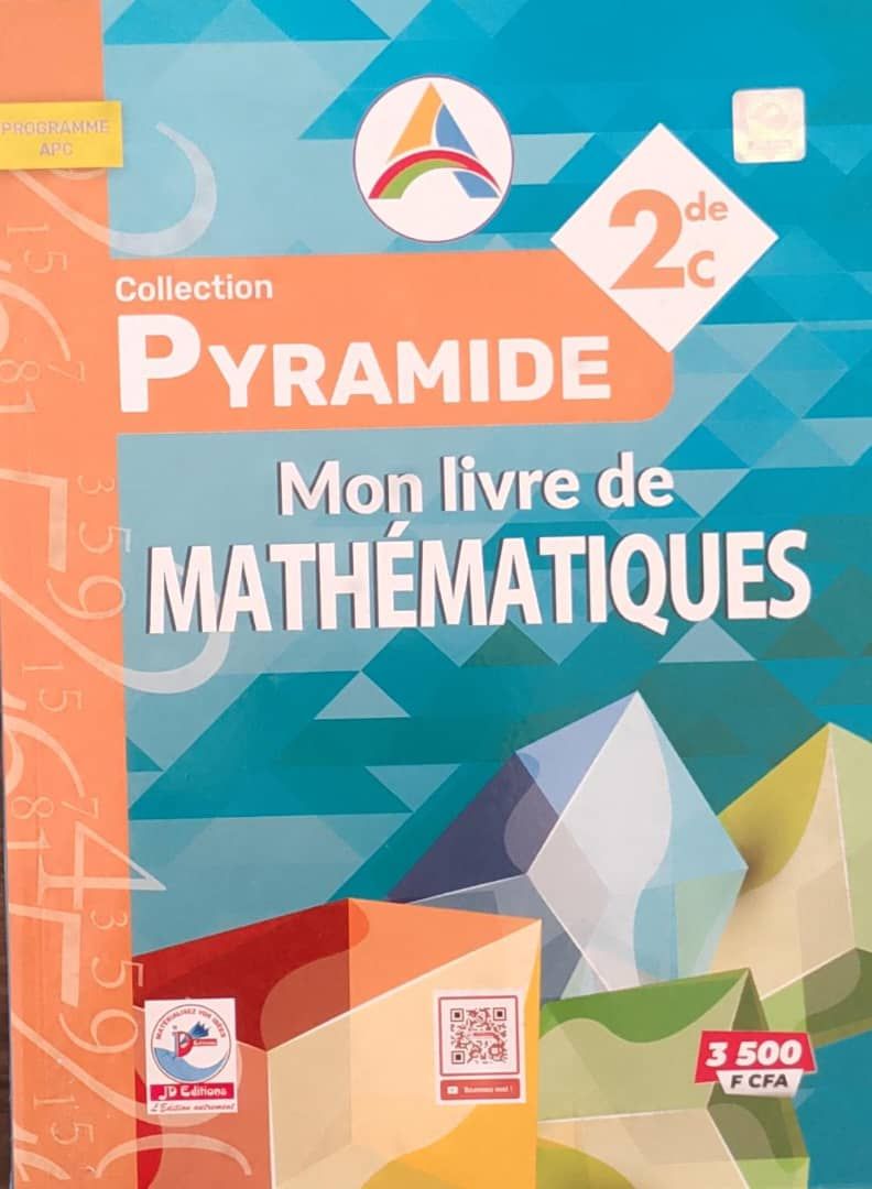 Mon Livre de Mathematique / Collection Pyramide - 2nd C (JD Editions)_0