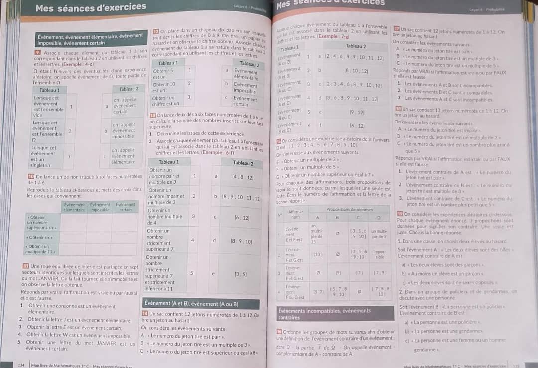 Mon Livre de Mathematique (TOME 1) / Collection Pyramide - 1ere C (JD Editions)_2