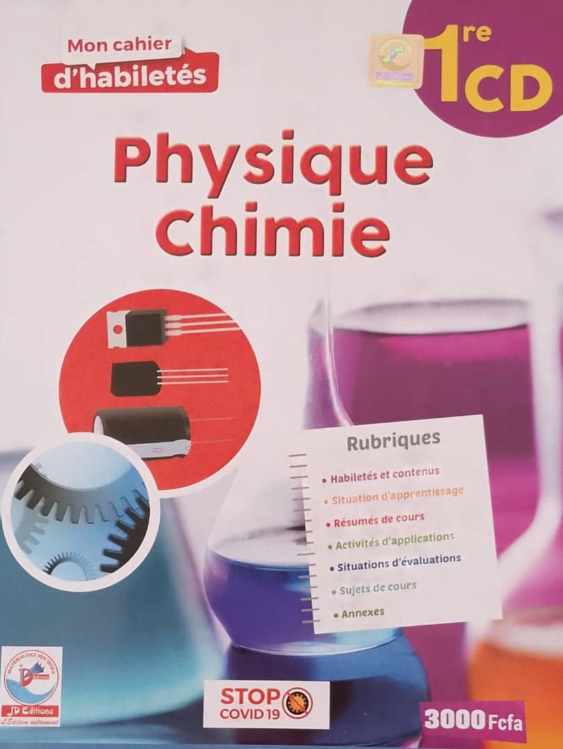 Physique-Chimie / Cahier d’habileté - 1ere CD (JD Editions)_0