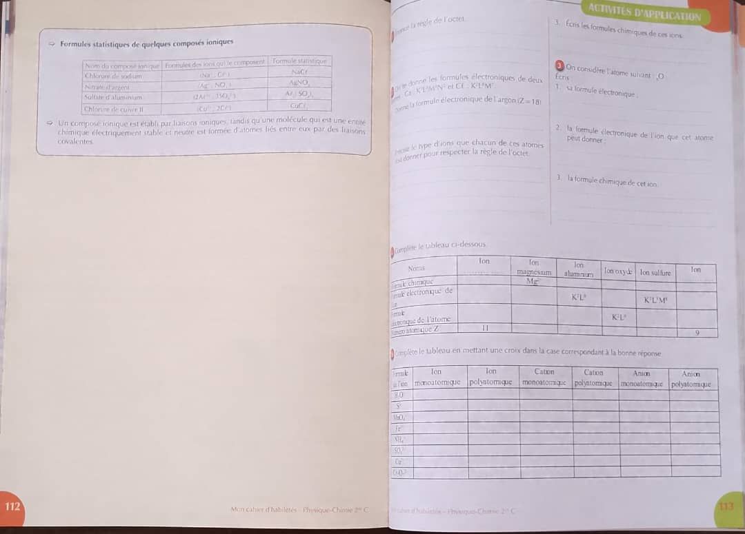 Physique-Chimie / Cahier d’habileté - 2nd C (JD Editions)_2