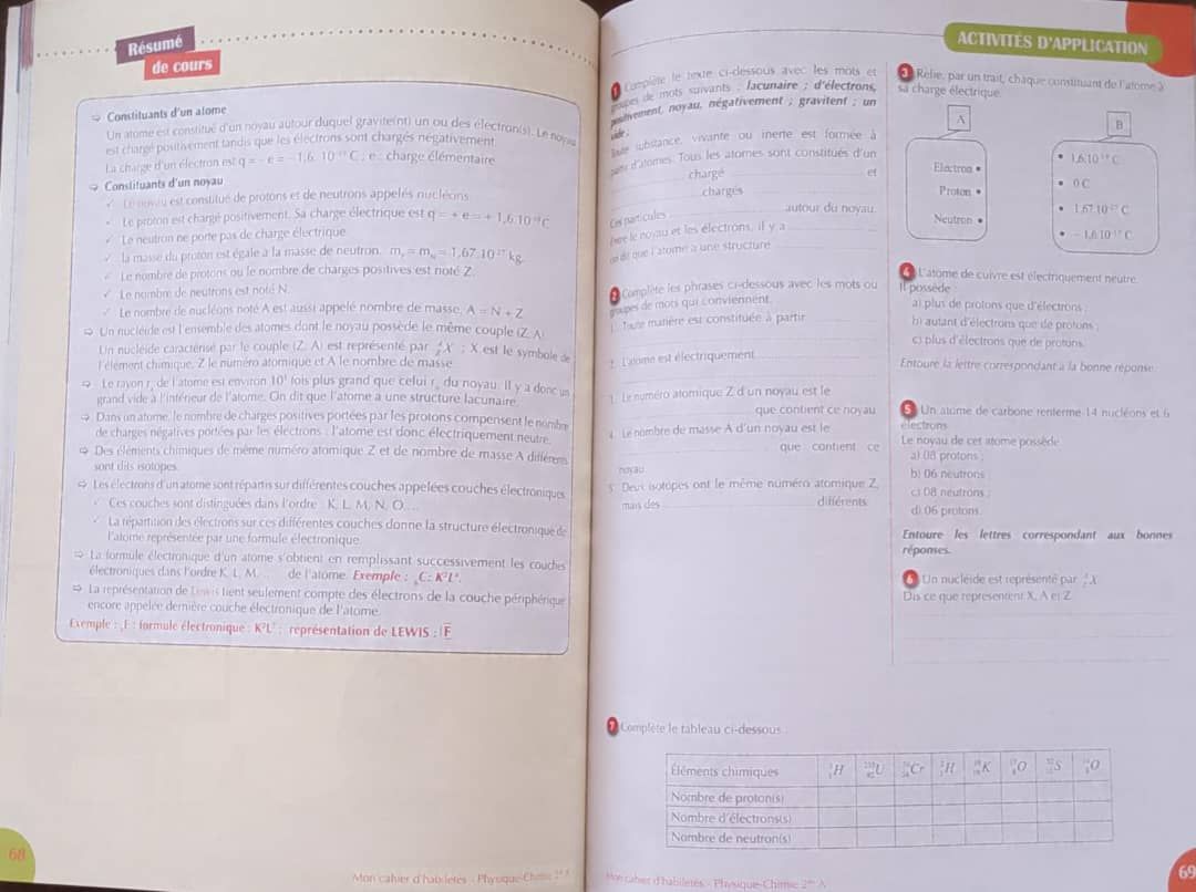 Physique-Chimie / Cahier d’habileté - 2nd A (JD Editions)_2
