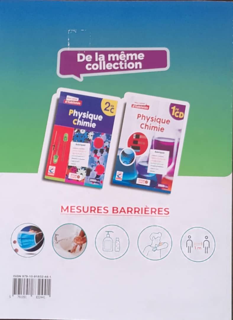 Physique-Chimie / Cahier d’habileté - 2nd A (JD Editions)_1