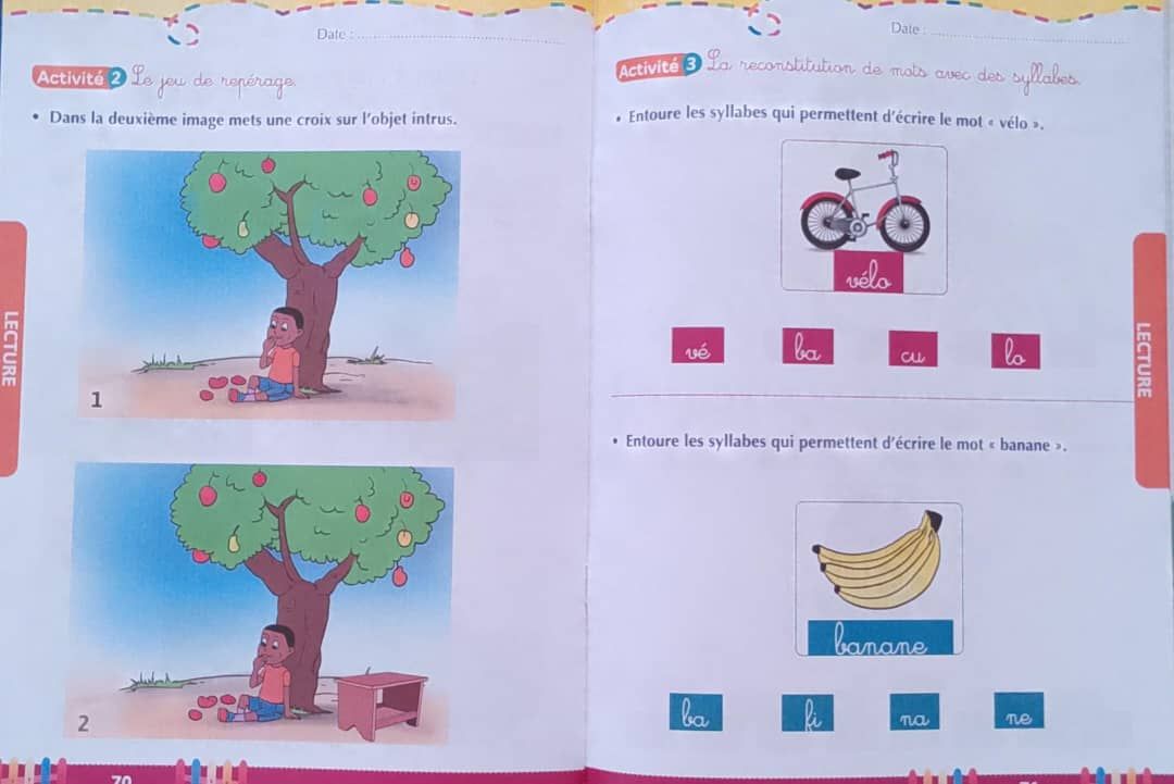 Mes apprentissage a la maternelle MS / Livre 1 (AEM, Lecture, Graphisme)  - Moyenne Section (JD Editions)_2