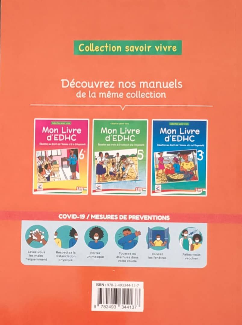 Mon Livre d'EDHC - 4ieme (JD Editions)_1