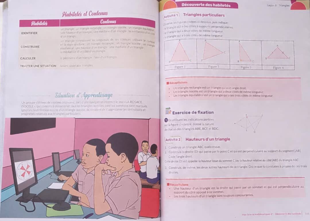 Mon Livre de Mathematique / Collection Pyramide - 6ieme (JD Editions)_2