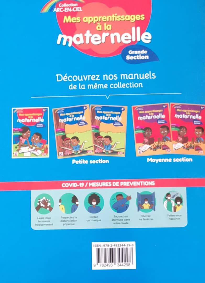 Mes apprentissage a la maternelle GS / Livre 2 (Maths, EDHC, AEC)  - Grande Section (JD Editions)_1