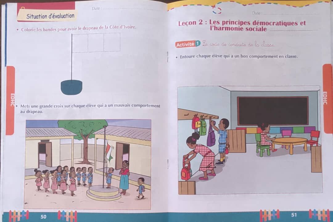 Mes apprentissage a la maternelle GS / Livre 2 (Maths, EDHC, AEC)  - Grande Section (JD Editions)_2