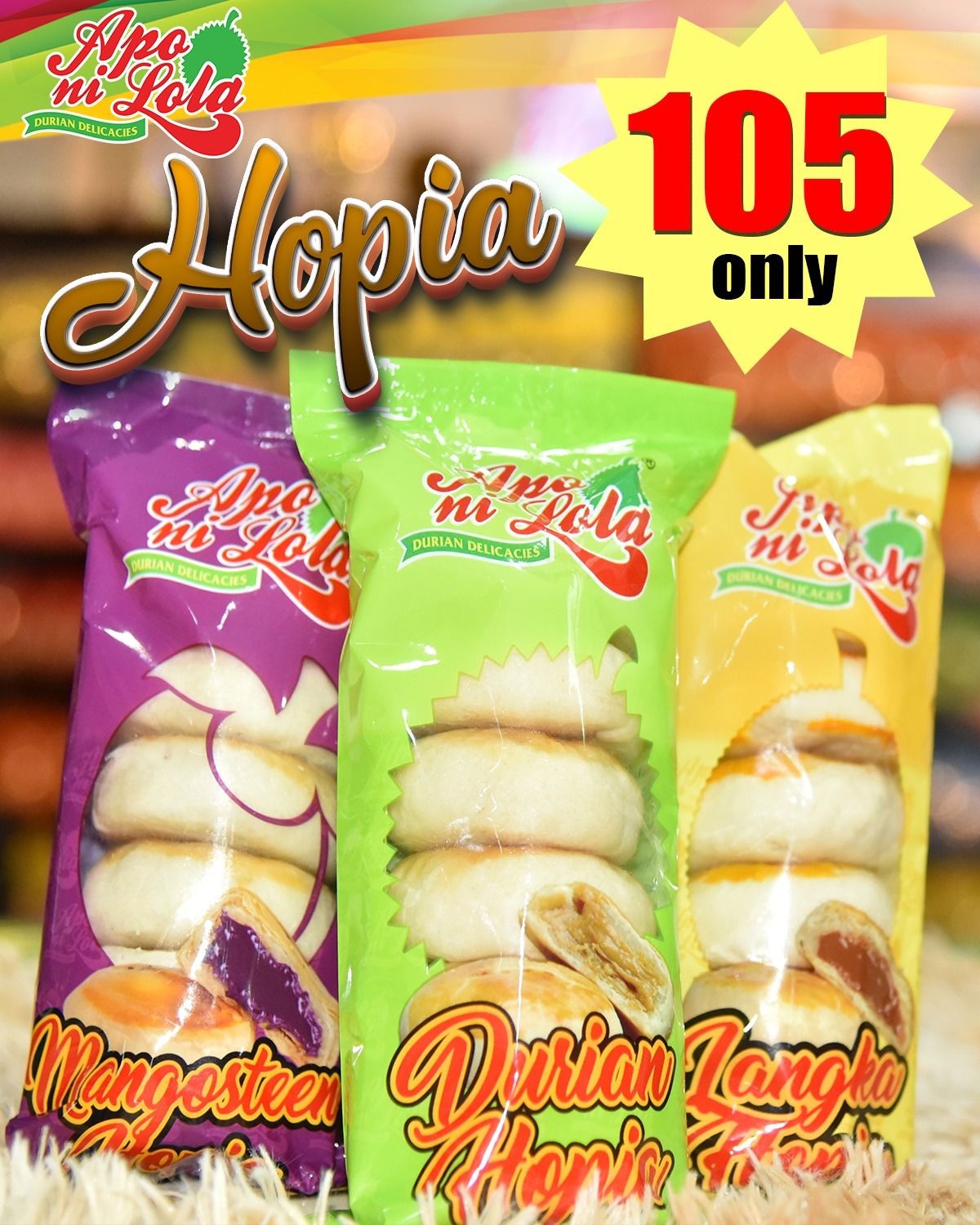 HOPIA with VARIOUS FLAVORS_0