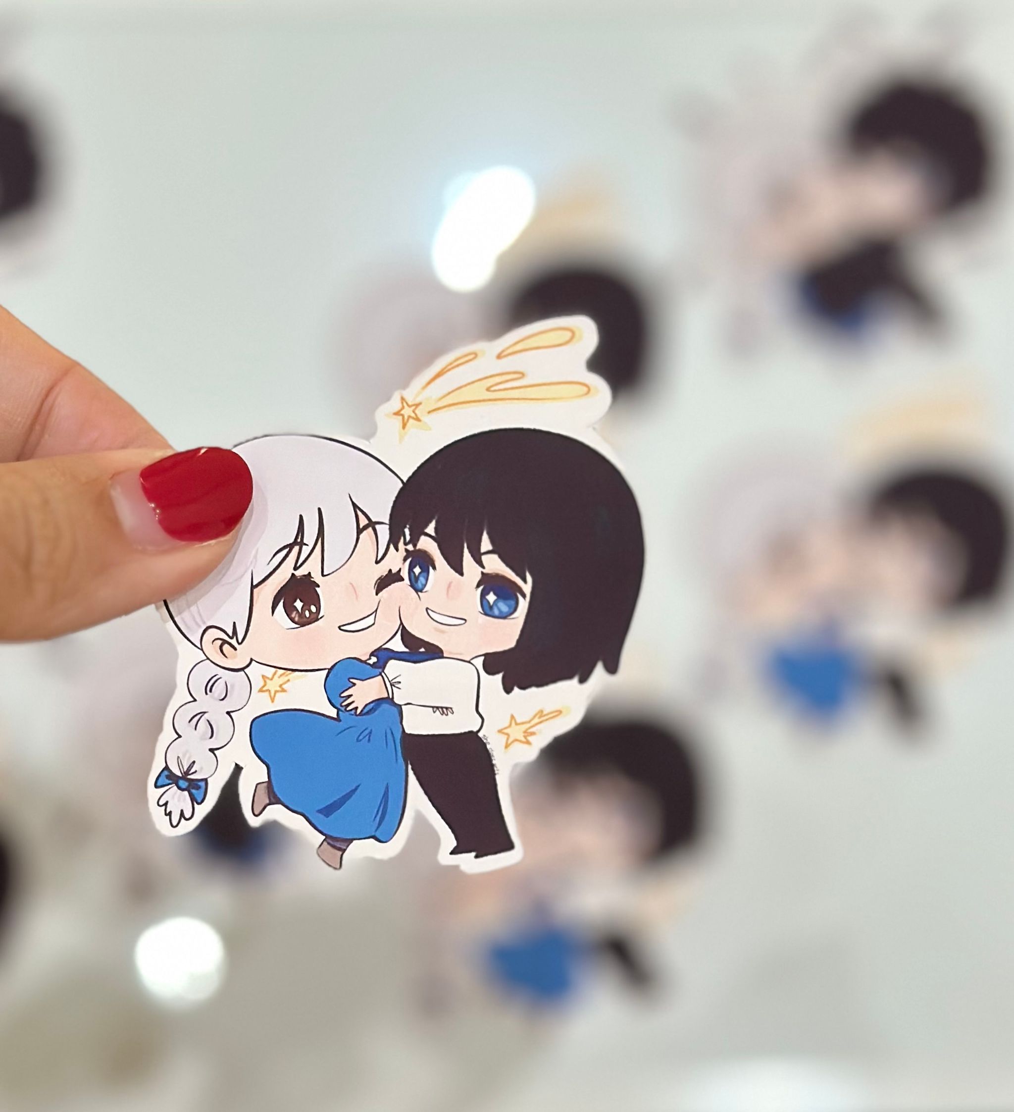 Howl and Sophie magnet_0