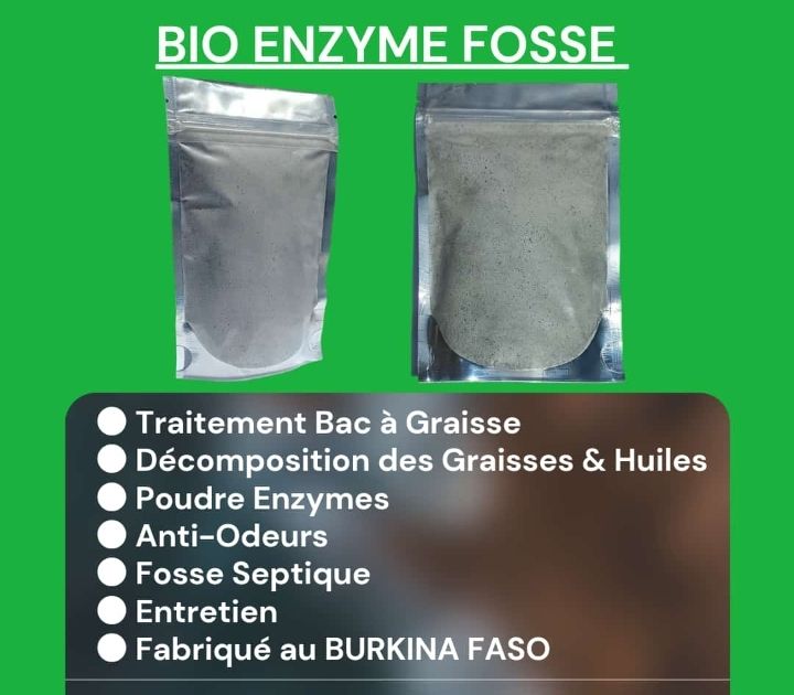 Bio Enzymes pour fosse septique 100 grammes _0