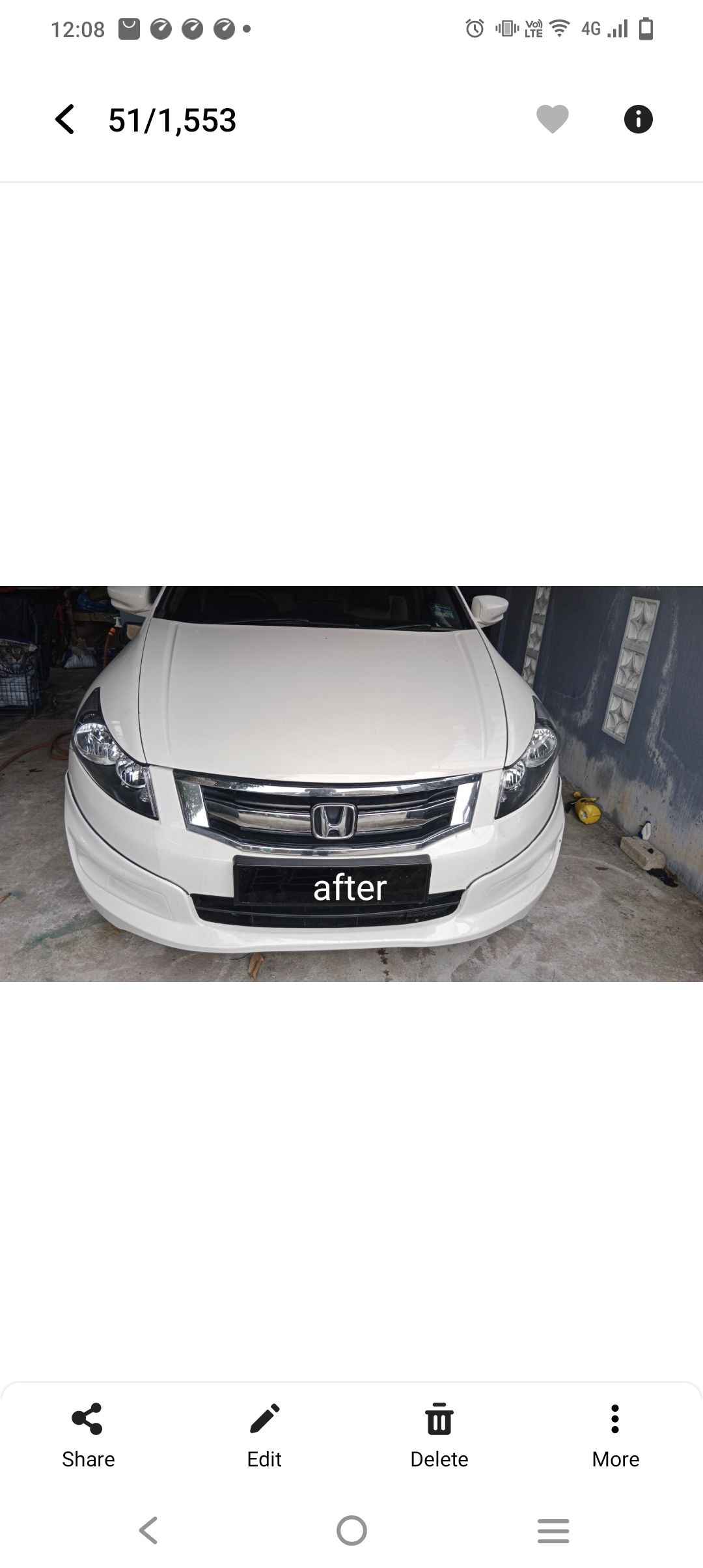 honda accord tao grill front middle chrom net trim_3