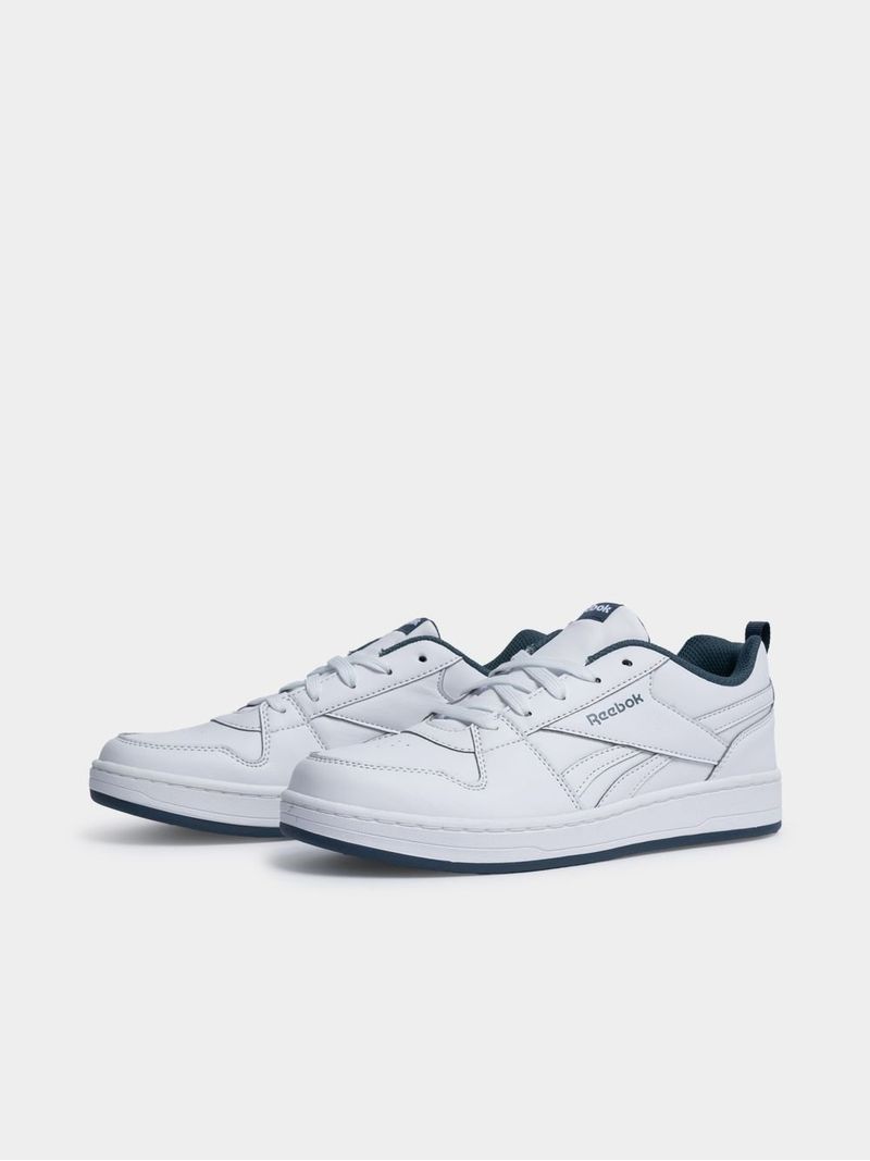 Sale Junior Reebok Royal Prime White/Blue Sneaker_1