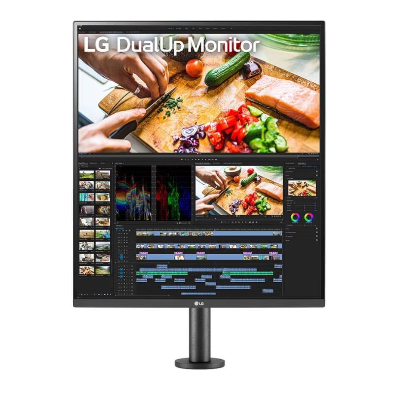 LG 28″ 18:18 Dual-up Monitor with Ergo Arm, USB Type-C_1