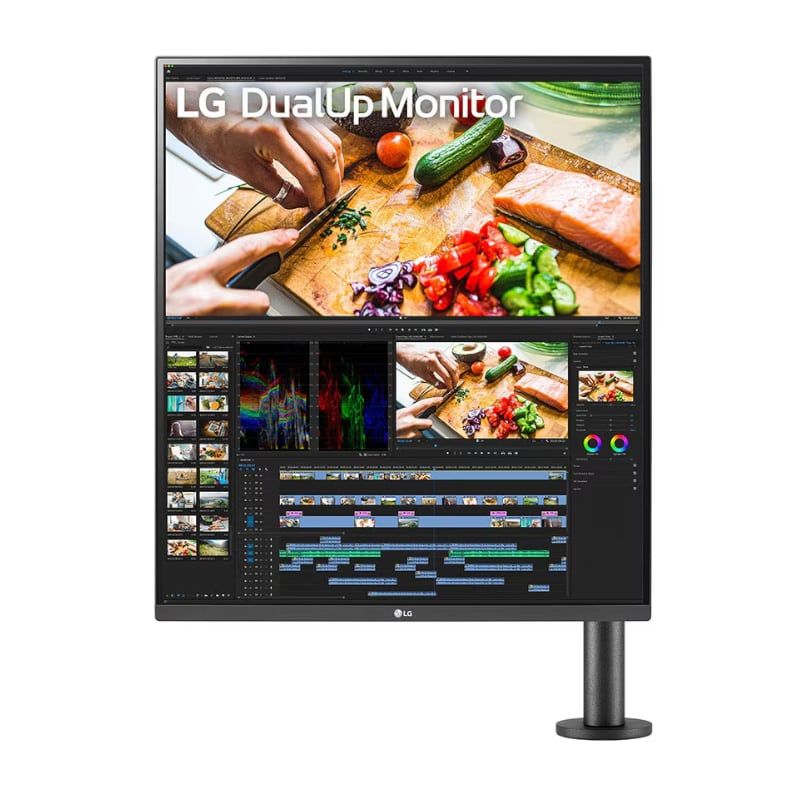 LG 28″ 18:18 Dual-up Monitor with Ergo Arm, USB Type-C_0