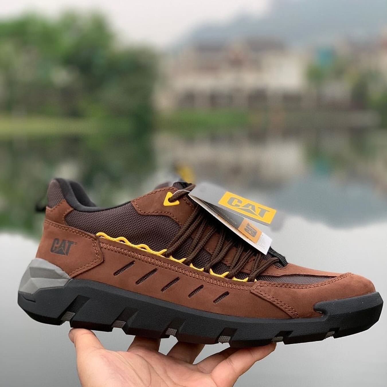 Caterpillar Sneakers Brown_1