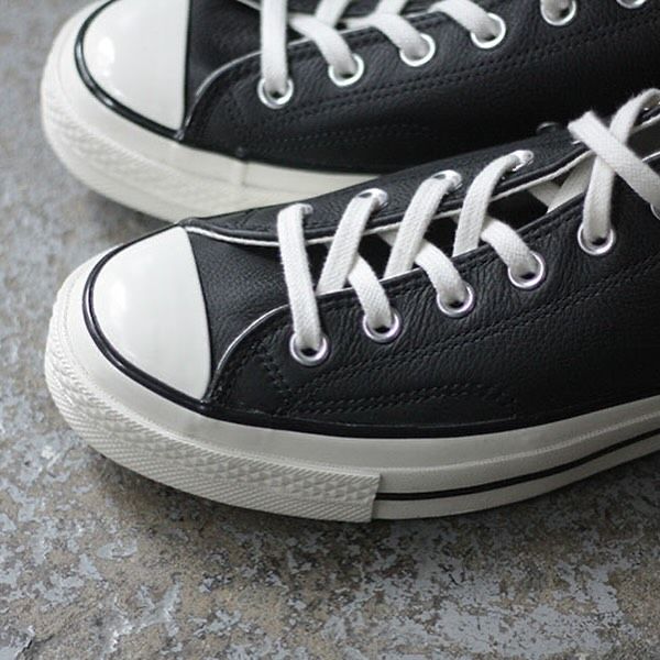 Converse All Star Low Leather "Black"_1