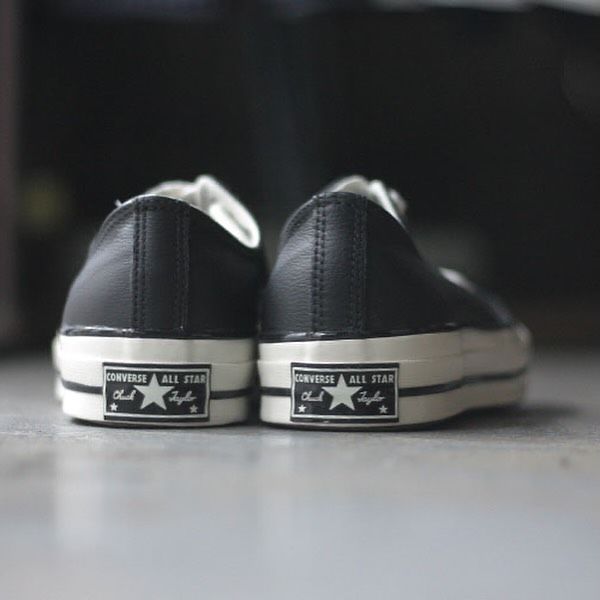 Converse All Star Low Leather "Black"_2