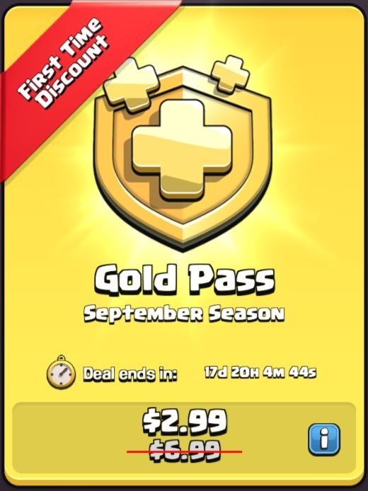 Gold pass - clash of clans_0