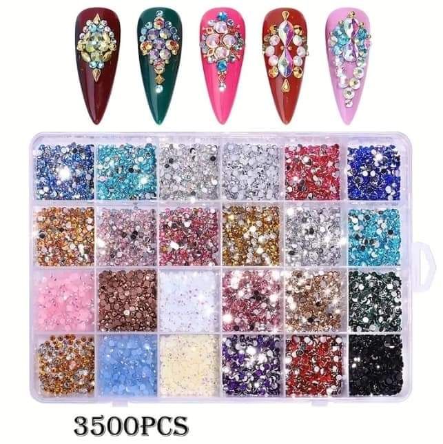 Multi colored Rhinestones Kit _0