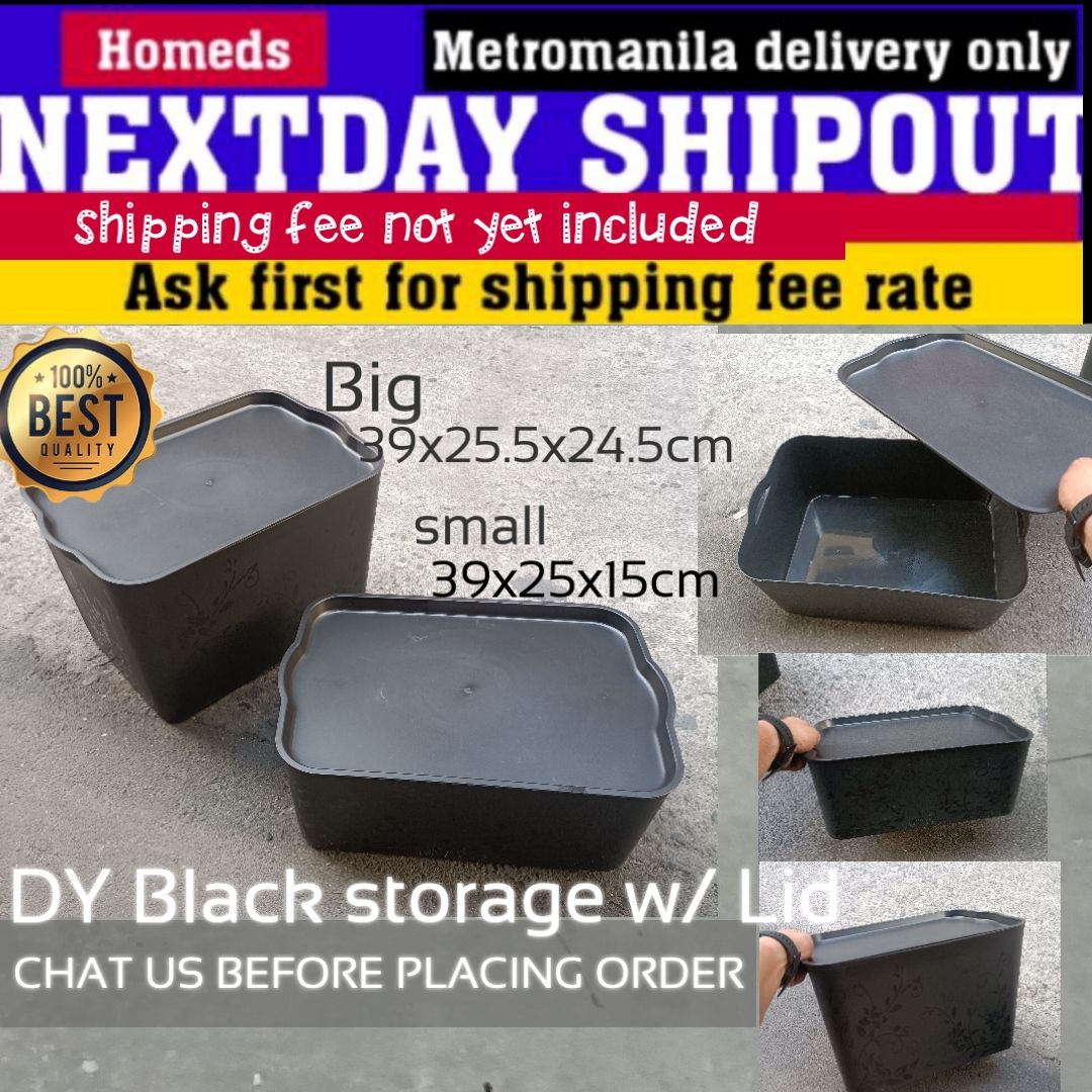 Dy black storage with lid_0