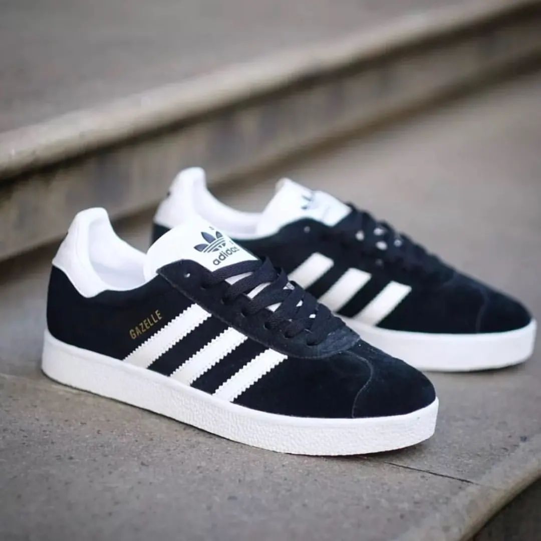 Adidas Gazelle "Black/White"_1