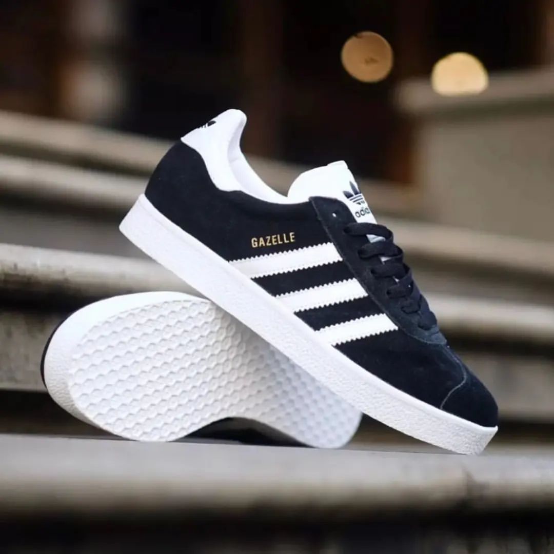 Adidas Gazelle "Black/White"_2