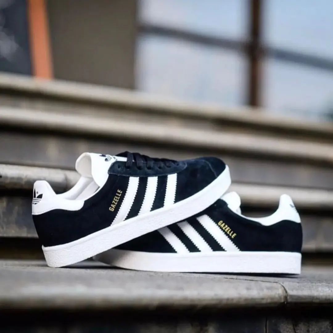 Adidas Gazelle "Black/White"_3