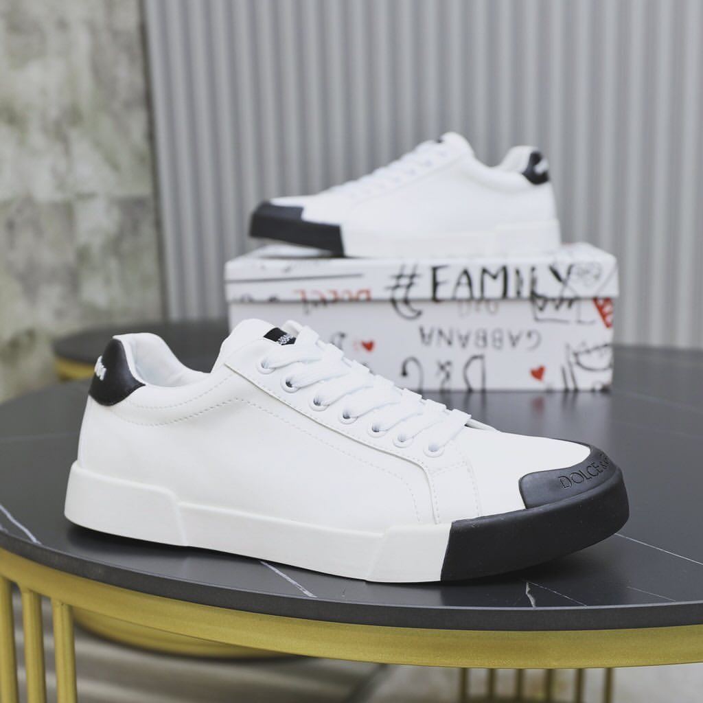 Dolce & Gabbana Sneakers "Black/White"_0