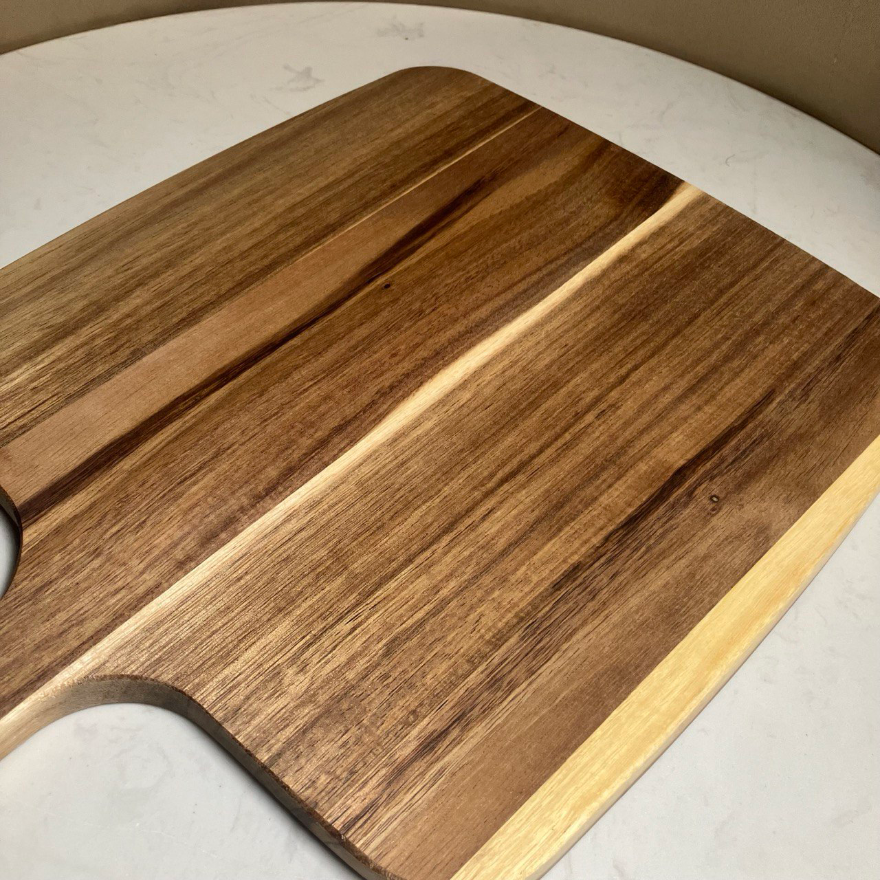 (K916) Square, Acacia wood Chopping Board 35*25*1.5cm_2