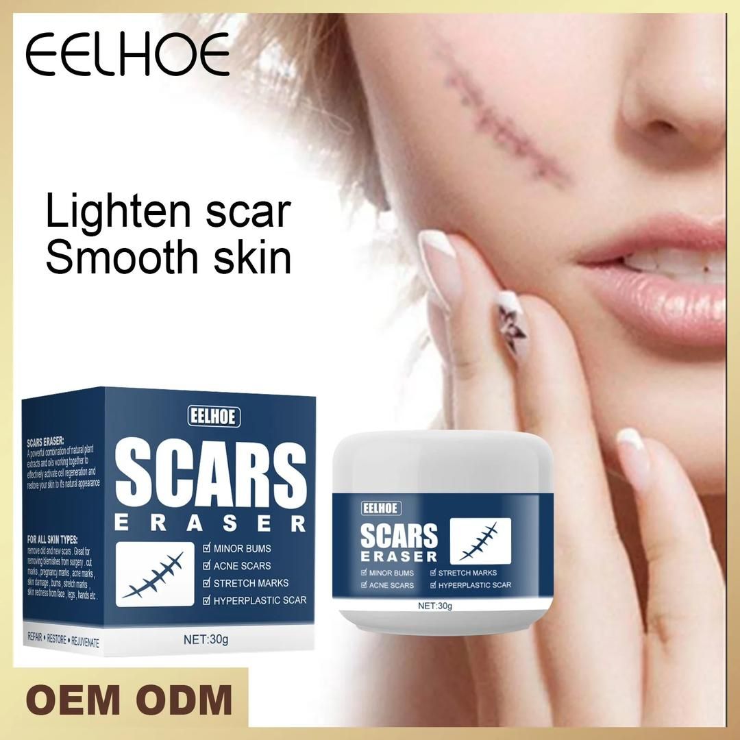 eelhoe skin repair cream lightening scar gel cream burns burns pox marks lightening smooth skin scar gel cream 30g _5