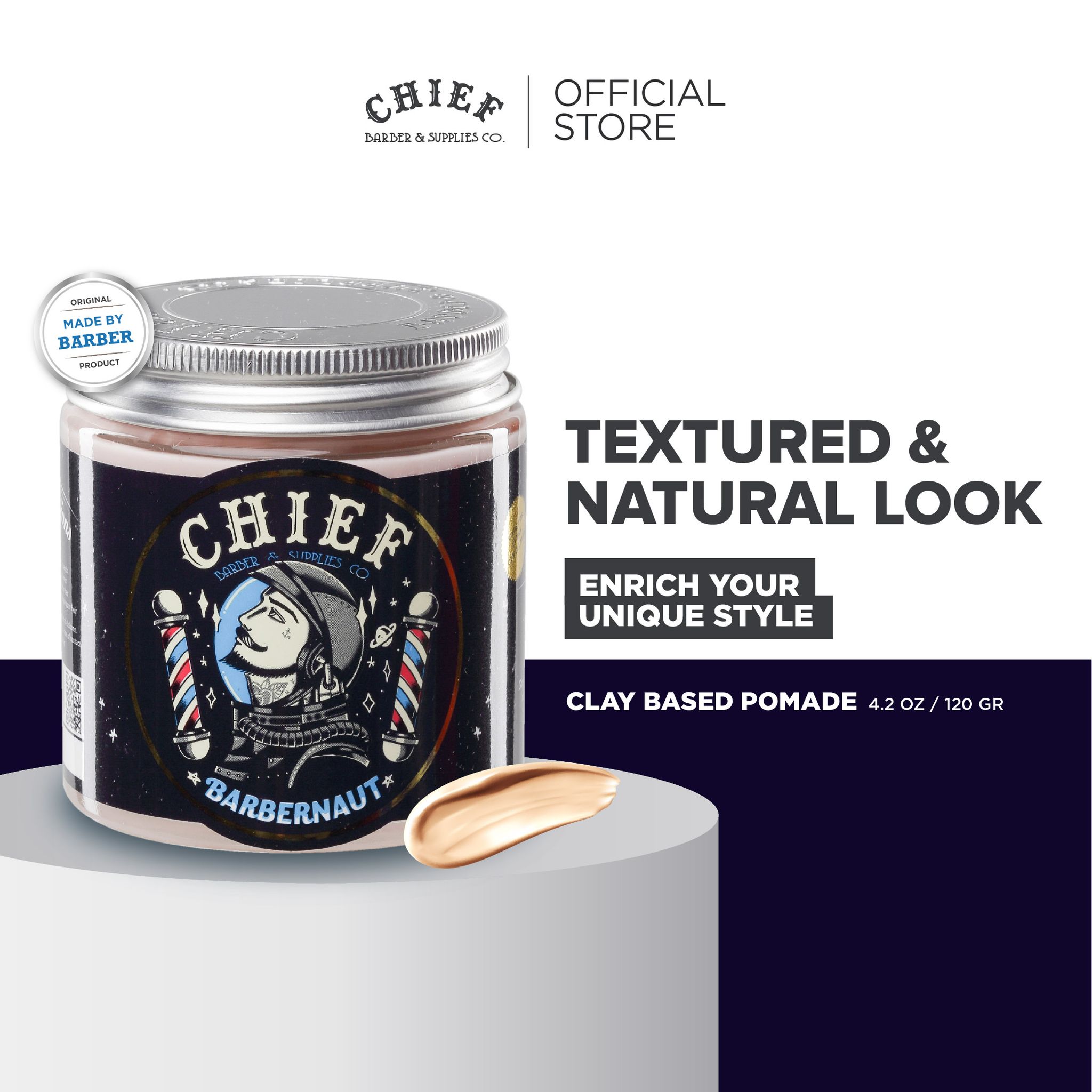 CHIEF Space Clay 4,2oz | 120gr - Waterbased Clay _0