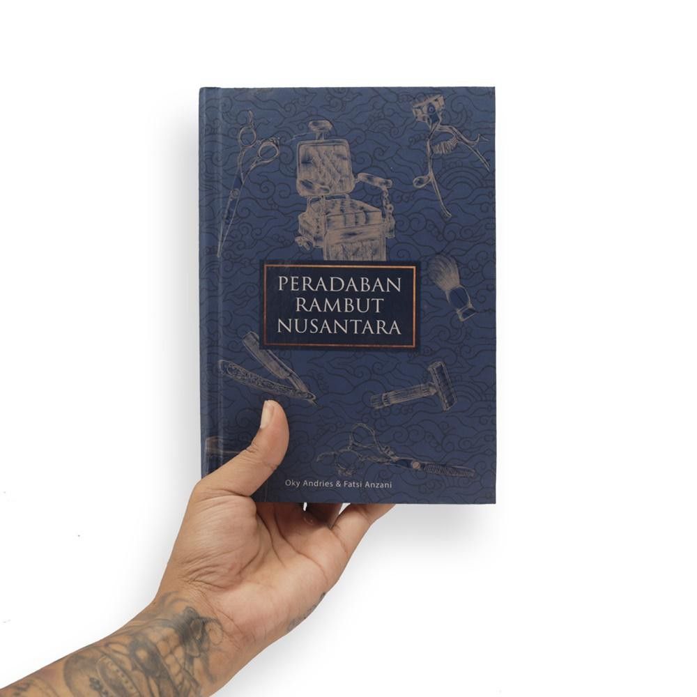 BUKU BARBERSHOP Peradaban Rambut Nusantara HardCover- Bedah Bisnis dan Sejarah_1