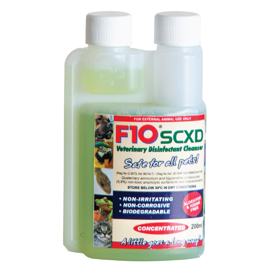 F10SCXD VETERINARY DISINFECTANT / CLEANSER 200ML_0