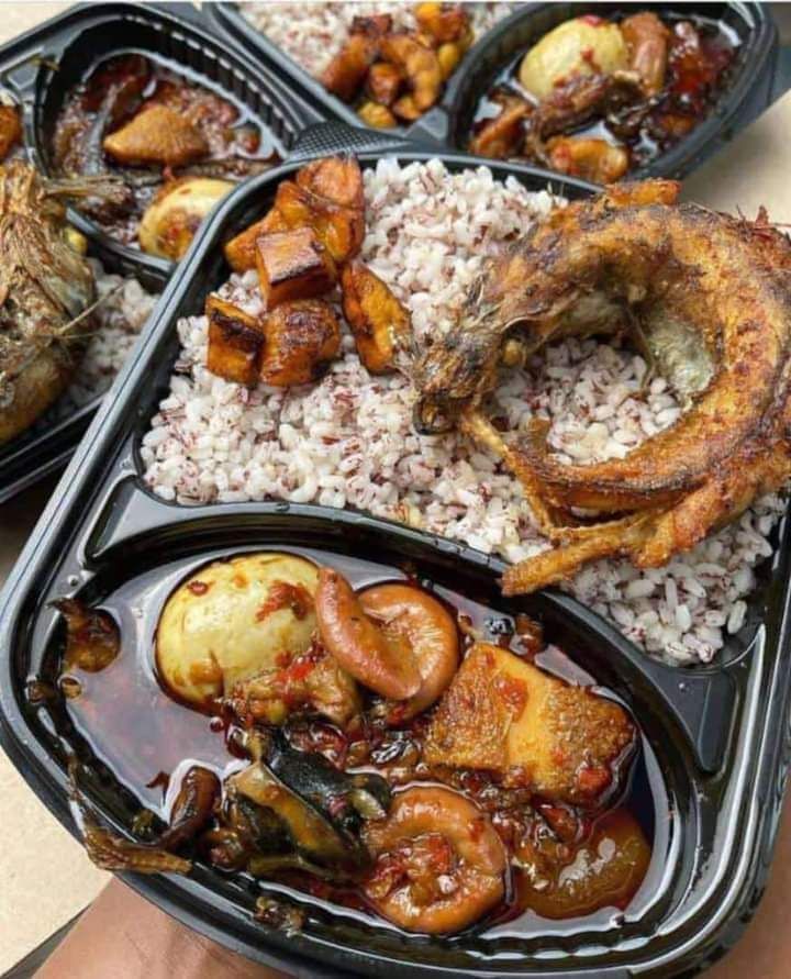 Ofada Rice and Ayamase stew_2