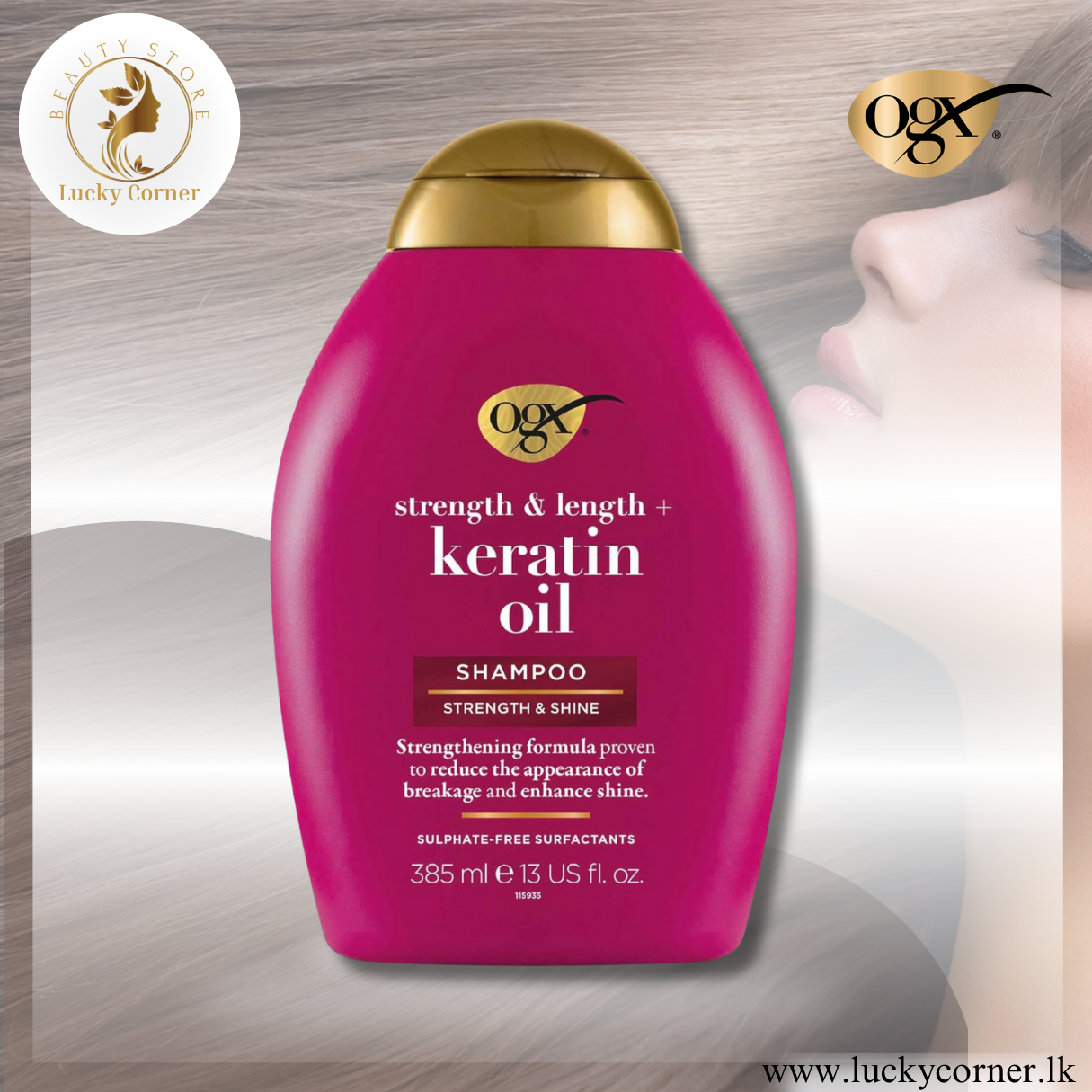 OGX Anti-Breakage Keratin oil Shampoo_0